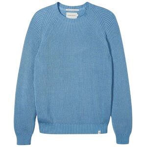 Peregrine Mens Harry Ribbed  Sweater / Ocean